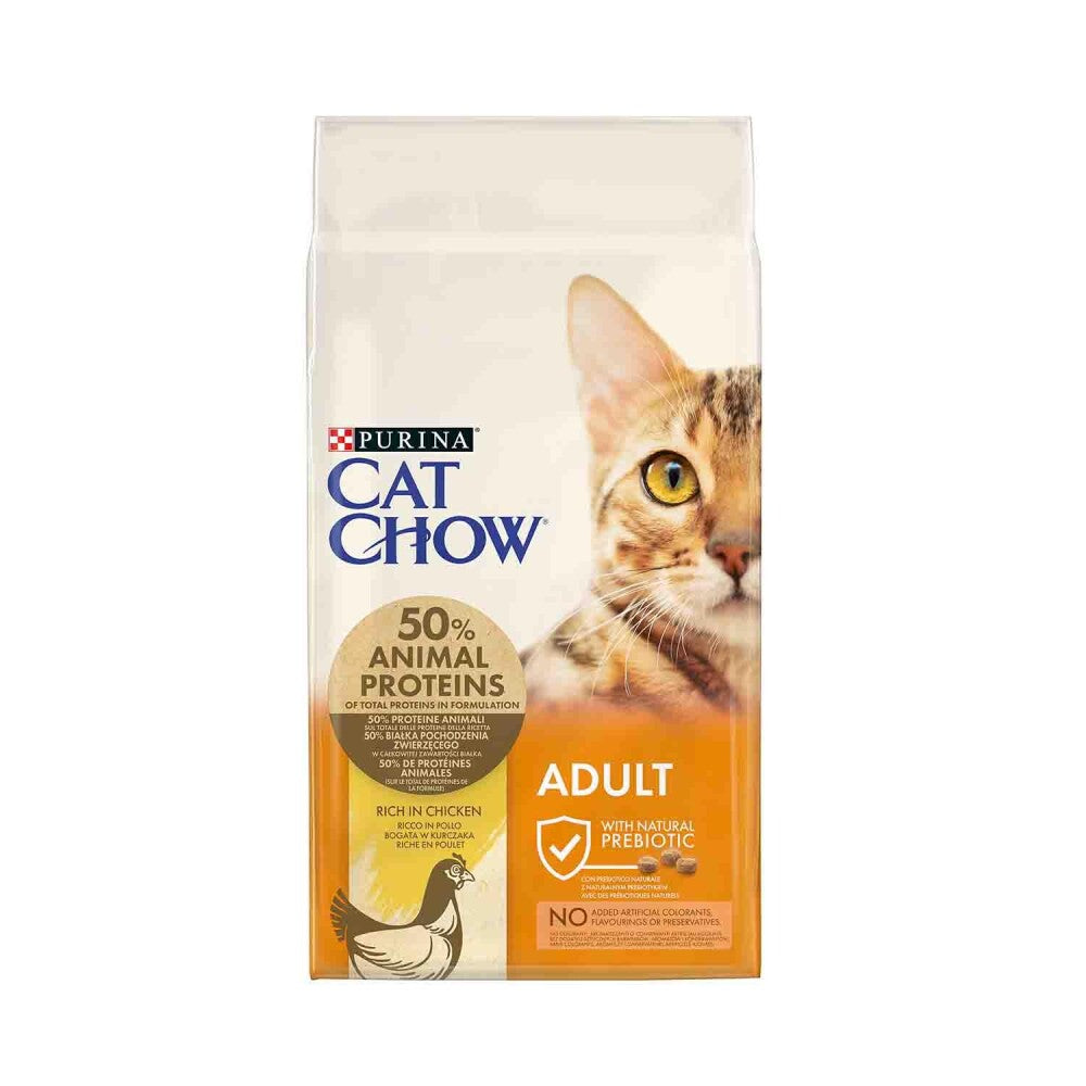 Purina Cat Chow Hindili Ve Tavuklu Yetişkin Kedi Maması 15 KG | SRC: Barcode: 5997204514127